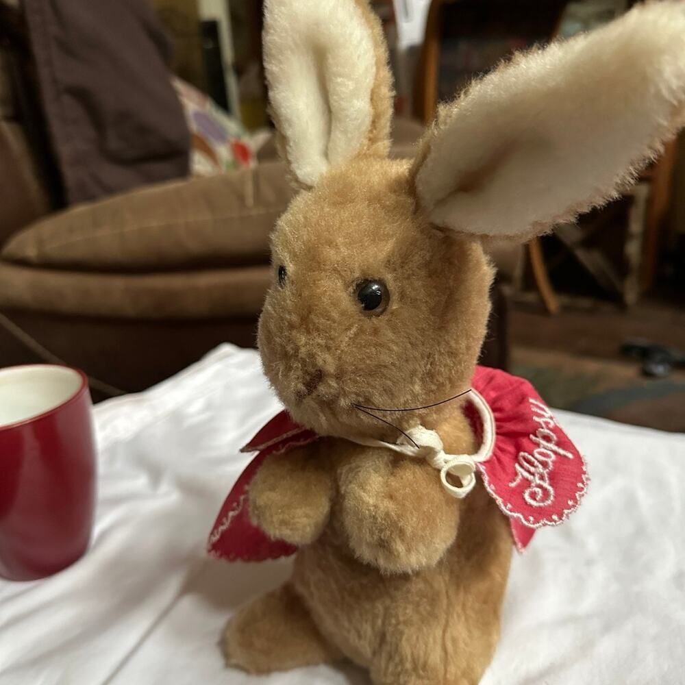 VTG Beatrix Potter‎ Peter Rabbit FLOPSY Plush doll 14" H